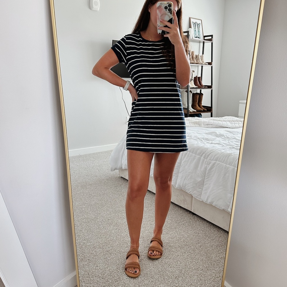 Lulu’s Striped T-Shirt Dress